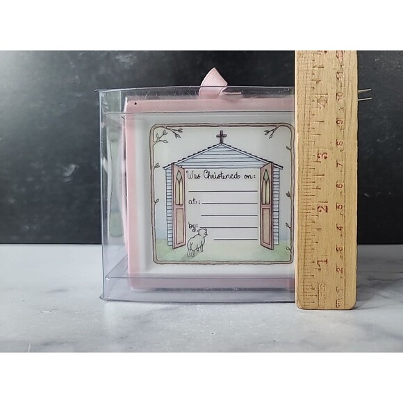 1998 " Christening Block To Grow On" Piggy Bank - Picture 4 of 10